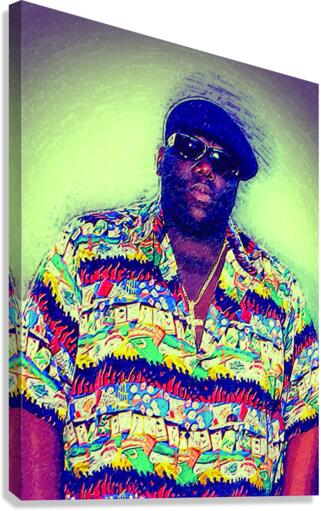 THE NOTORIOUS BIG  Canvas Print