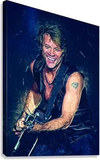 Bon Jovi  2 Canvas Print