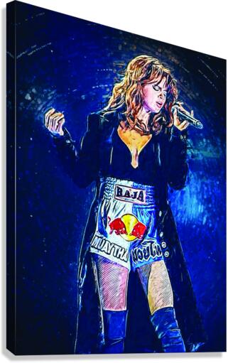 Selena Gomez  1 Canvas Print