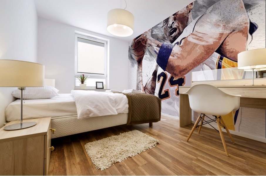 Kobe Bryant 24 Mural print