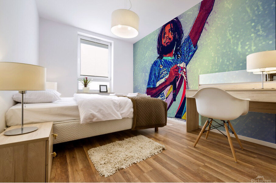 J COLE  Mural print