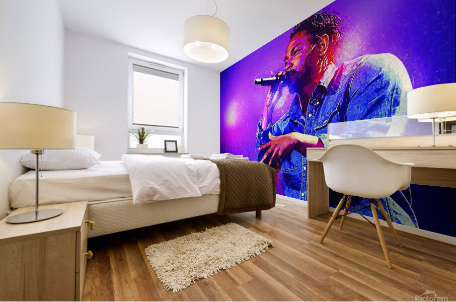 KENDRICK LAMAR  Mural print