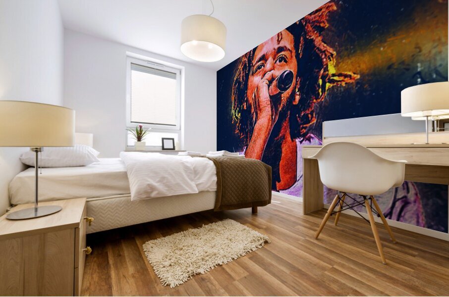J COLE  Mural print