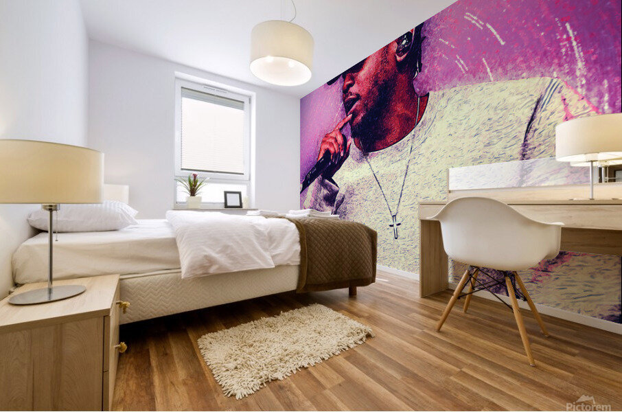 KENDRICK LAMAR  Mural print