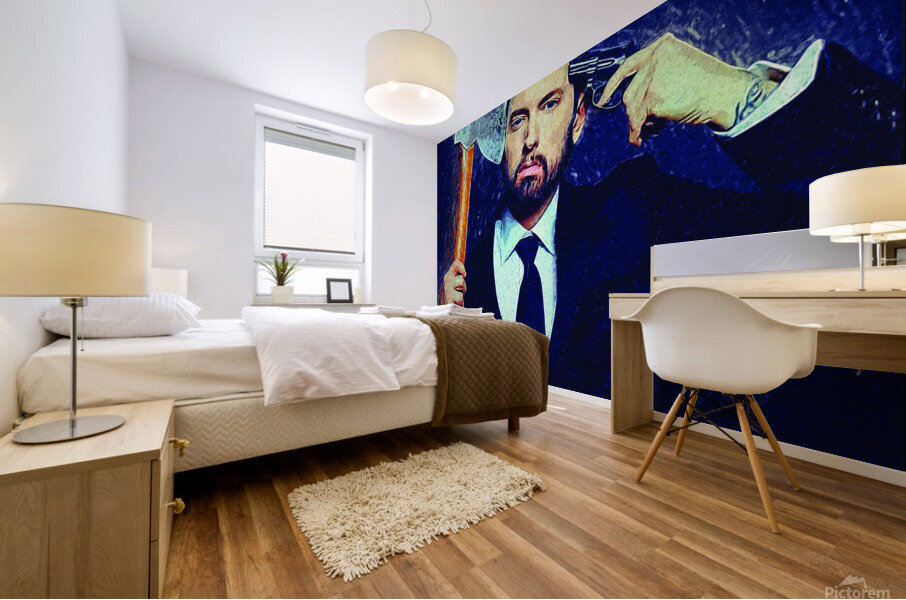 Eminem  Mural print