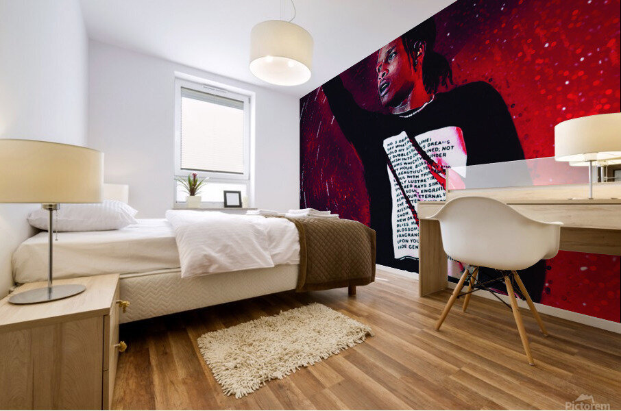 ASAP ROCKY  Mural print