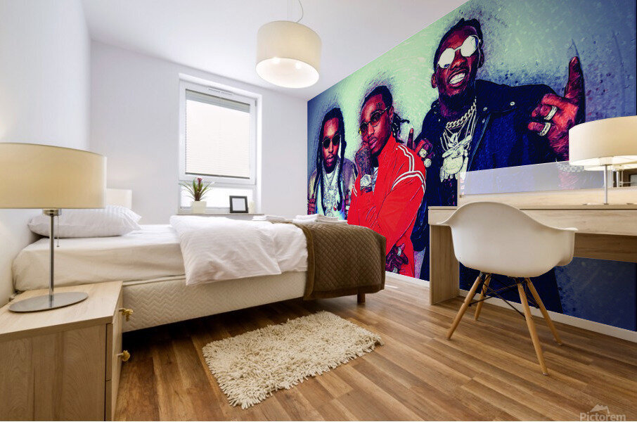 MIGOS  Mural print