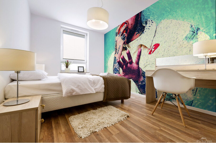 MAC MILLER  Mural print