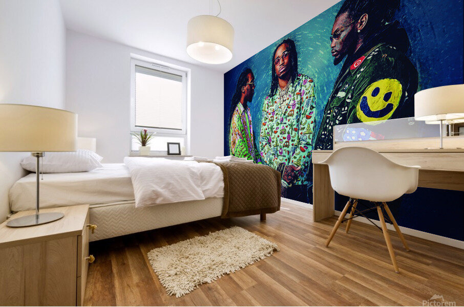 MIGOS  Mural print