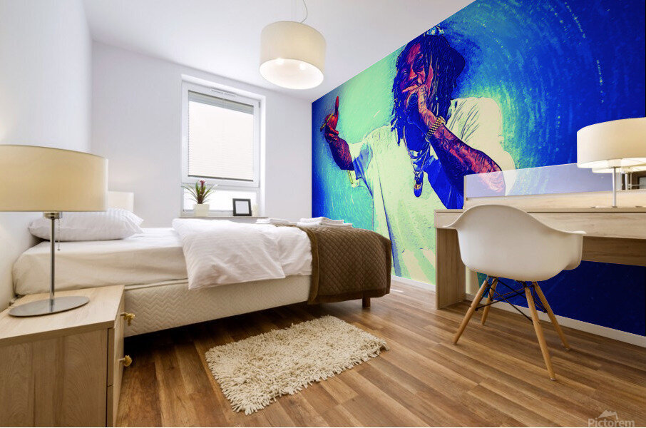 WIZ KHALIFA  Mural print