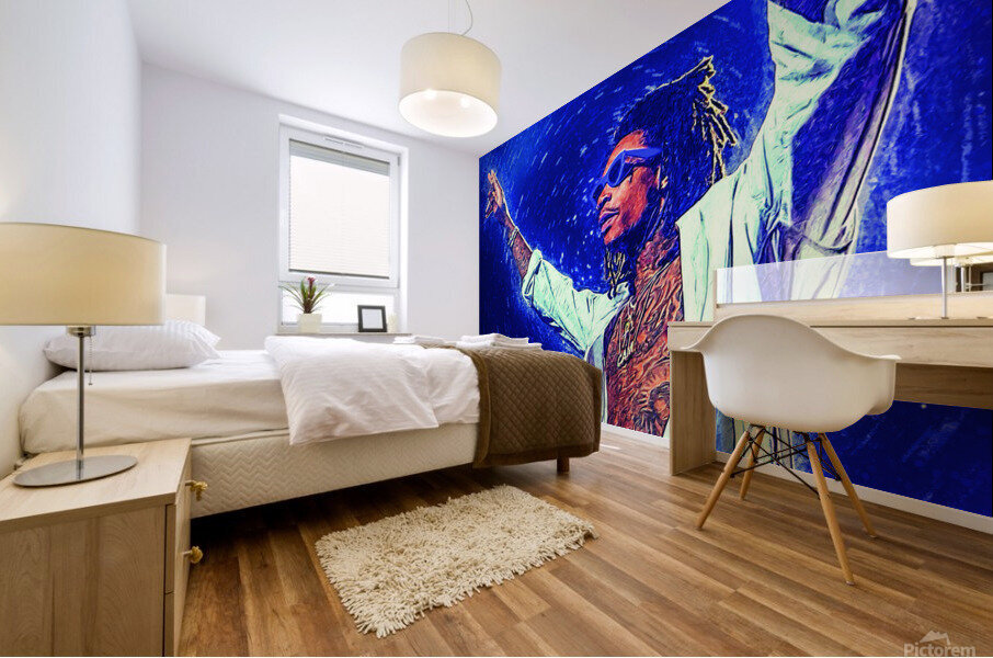 WIZ KHALIFA  Mural print