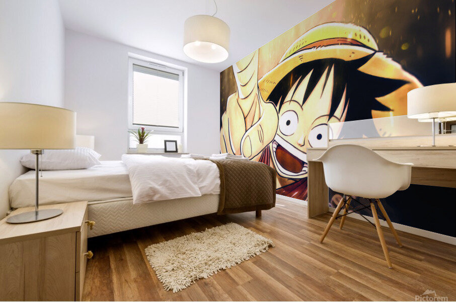 Luffy  3 Mural print