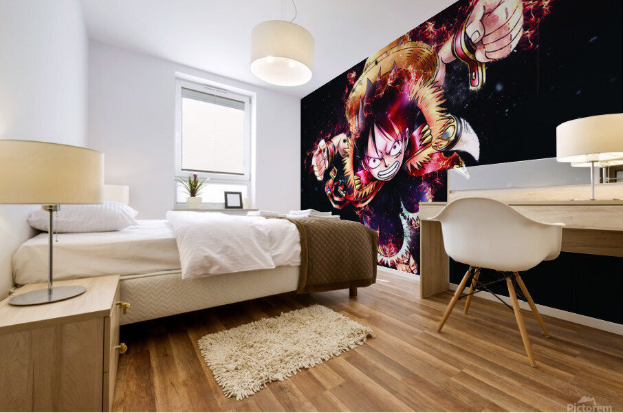 One Piece Luffy Mural print