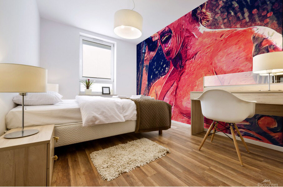 Anthony Kiedis Mural print