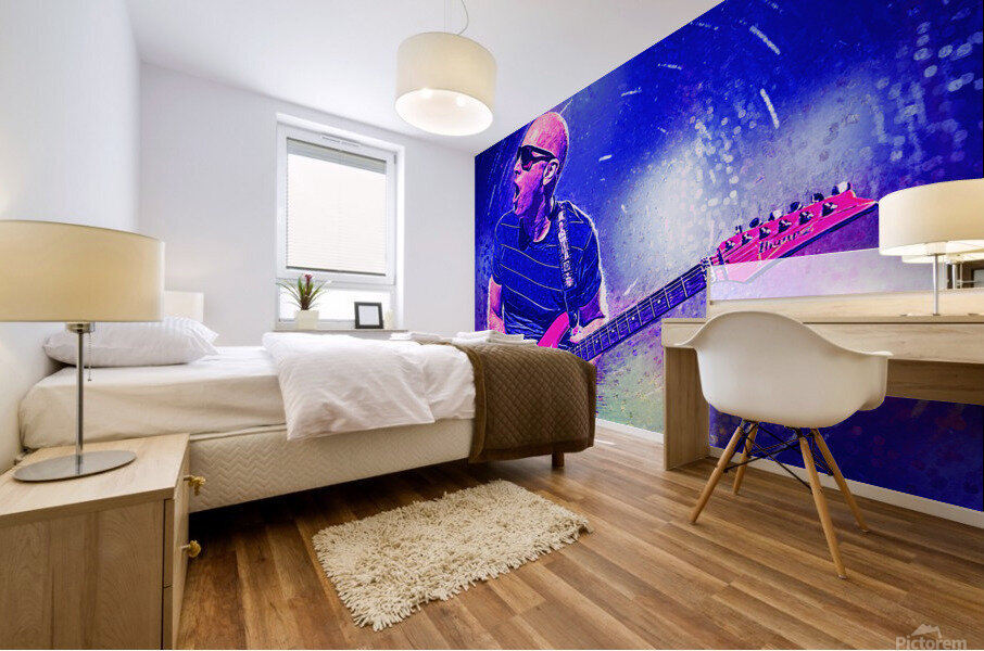 Joe Satriani Mural print