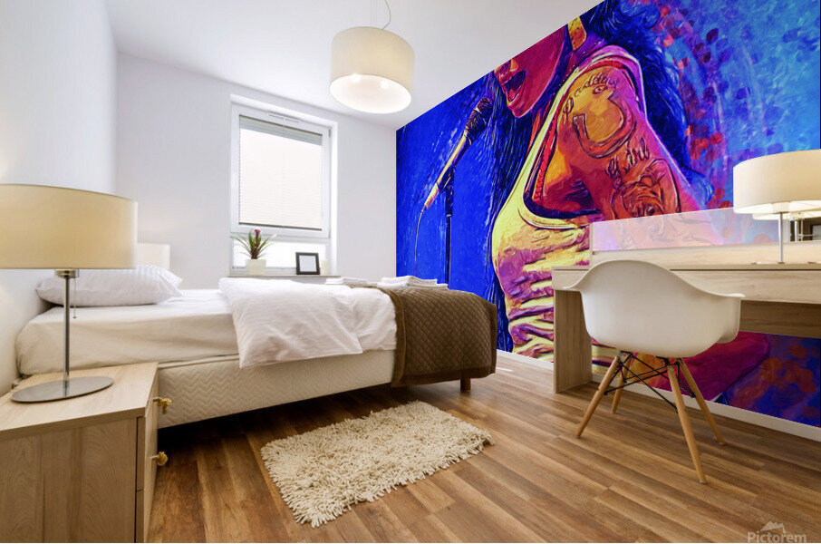 Amy Winehouse Mural print