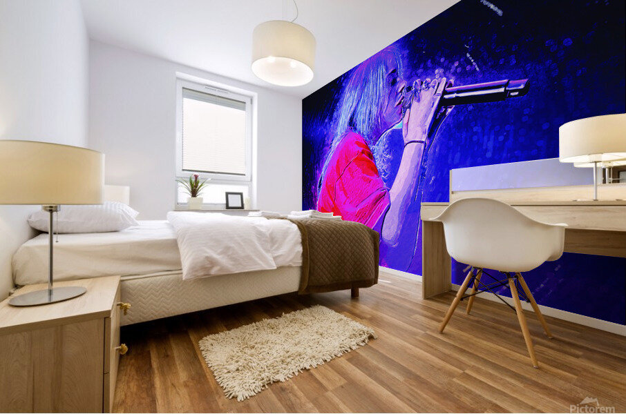 Billie Eilish Mural print