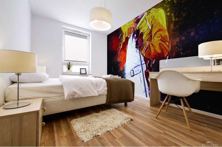 Freddie Mercury Mural print