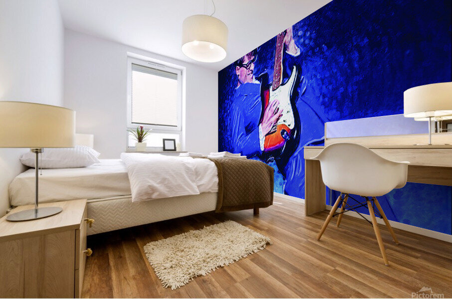 Buddy Holly Mural print