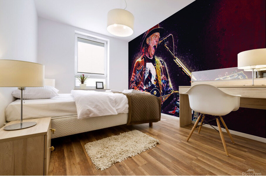 Neil Young  1 Mural print