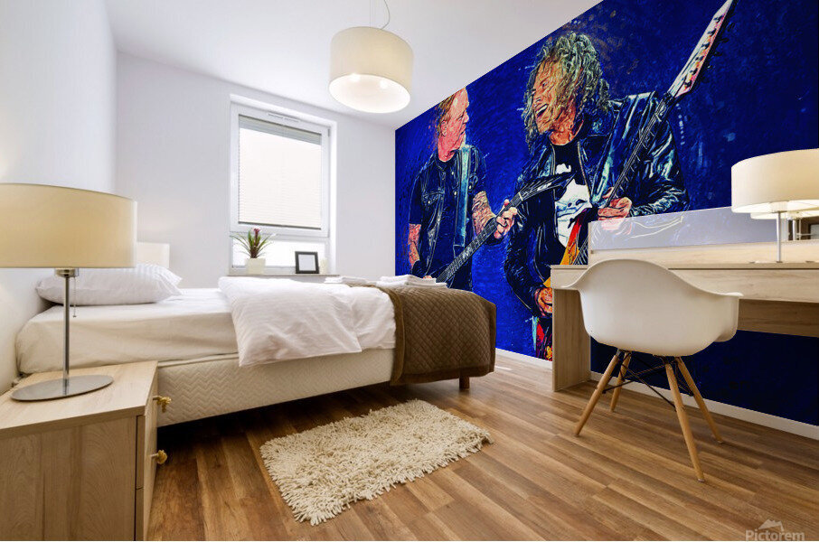 Kirk  ft Hetfield Mural print