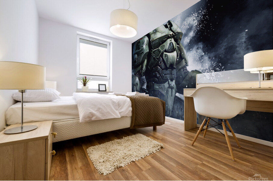 Master Chief  1 Mural print