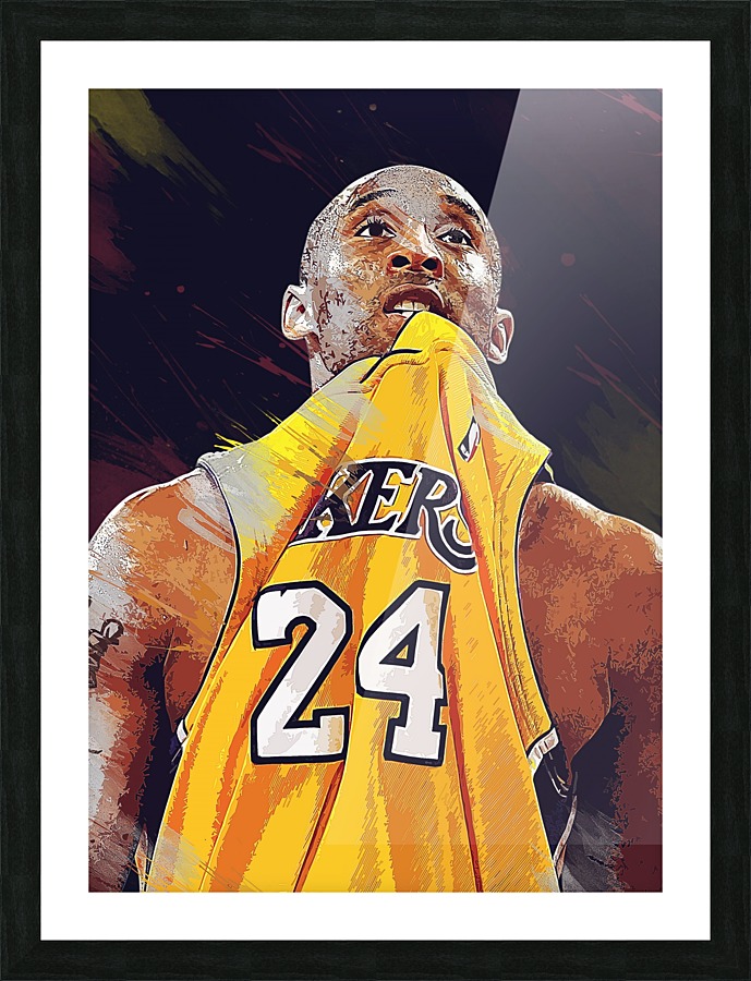 Kobe Bean Bryant Picture Frame print
