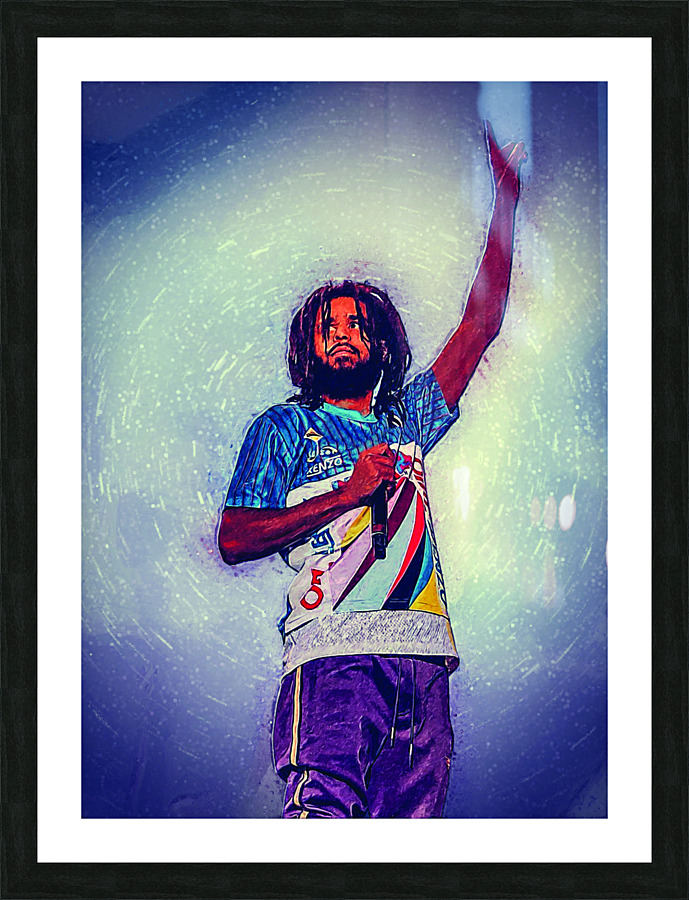 J COLE  Picture Frame print
