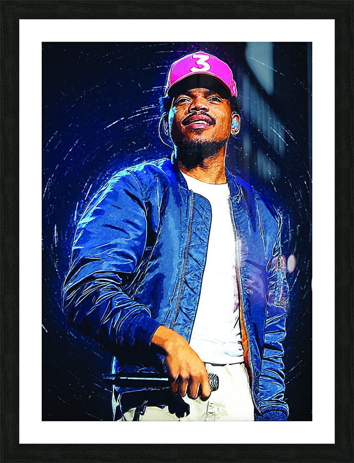 CHANCE THE RAPPER  Picture Frame print