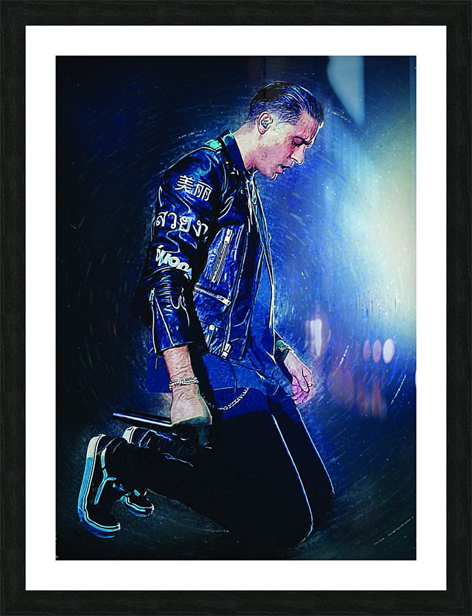 G EAZY  Picture Frame print