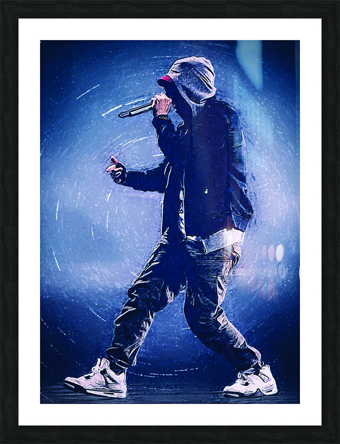 Eminem  Picture Frame print