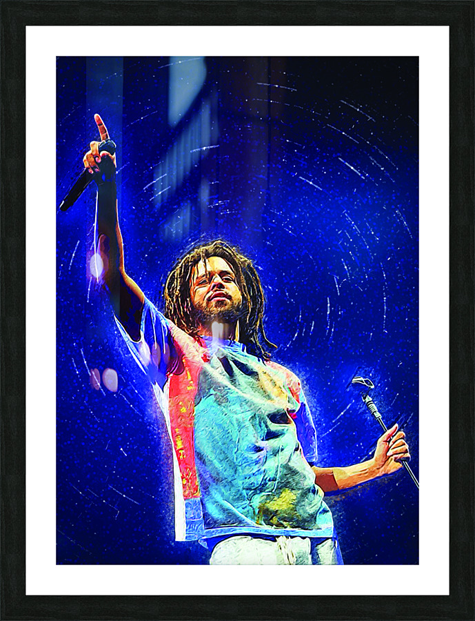 J COLE  Picture Frame print