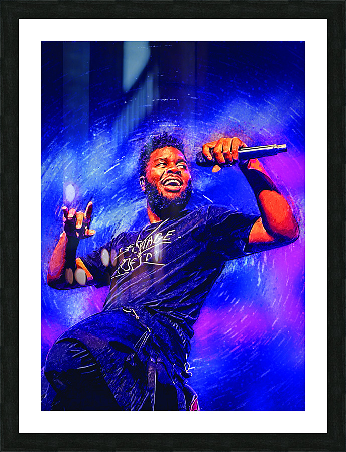 KHALID  Picture Frame print