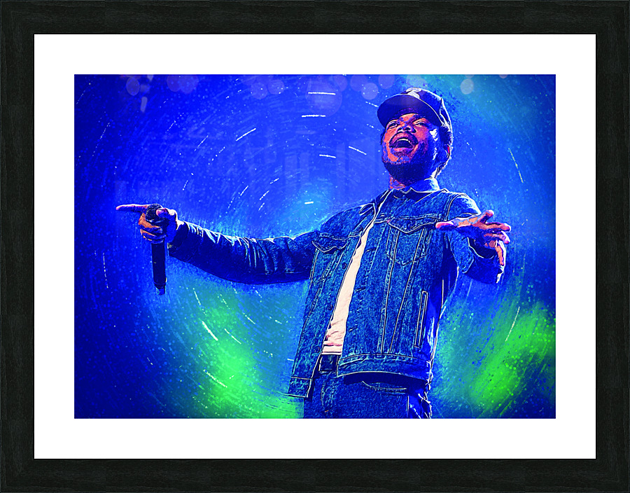CHANCE THE RAPPER  Picture Frame print