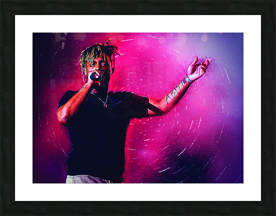 JUICE WRLD  Picture Frame print