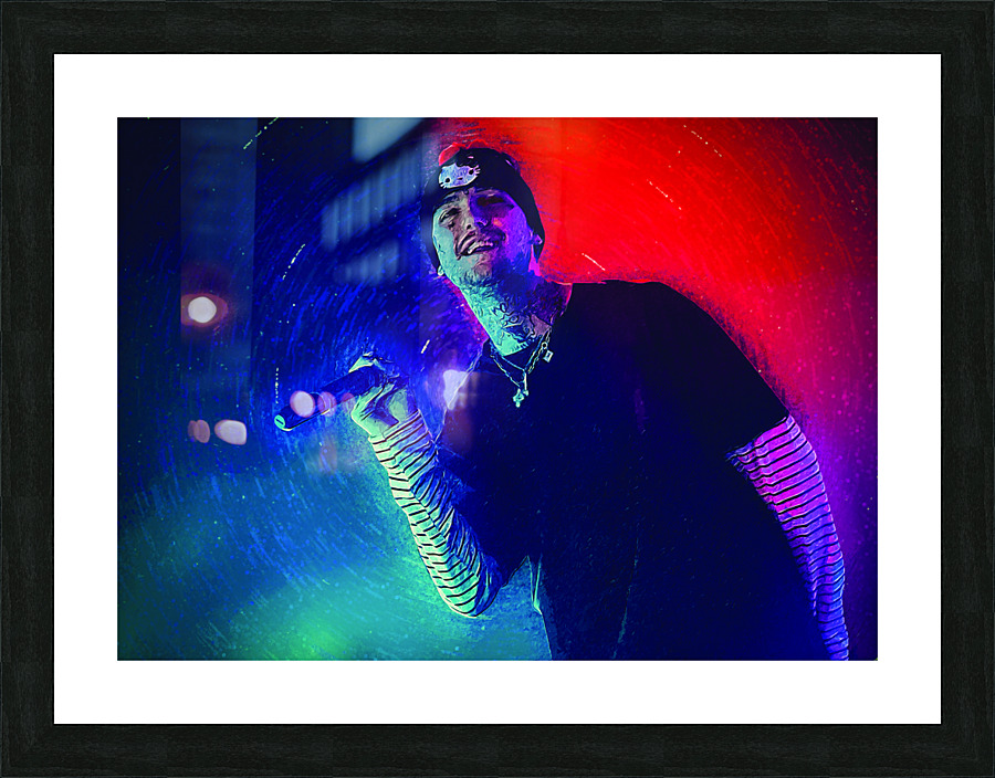 LIL PEEP  Picture Frame print