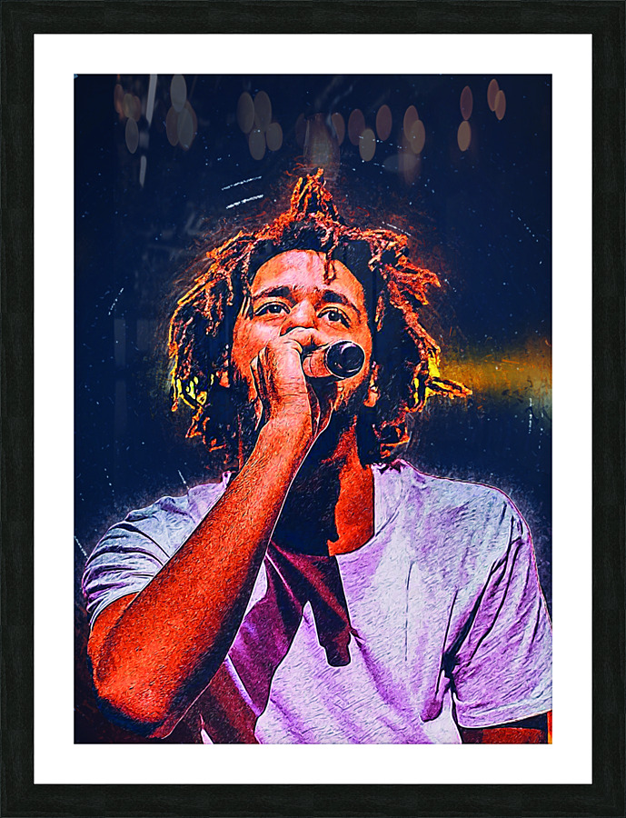 J COLE  Picture Frame print