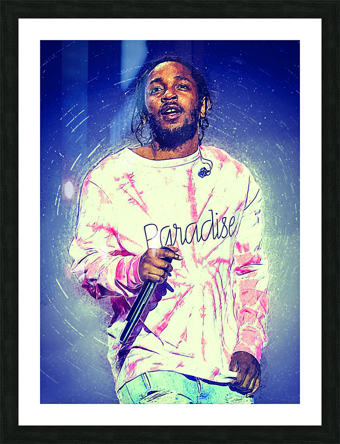 KENDRICK LAMAR  Picture Frame print