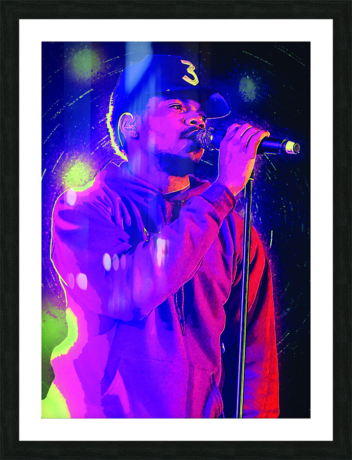 CHANCE THE RAPPER  Picture Frame print