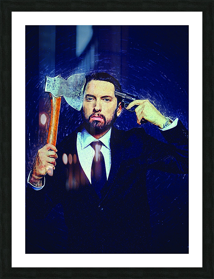 Eminem  Picture Frame print