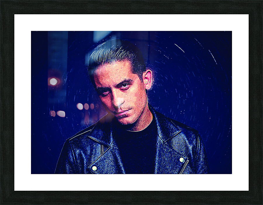 G EAZY  Picture Frame print