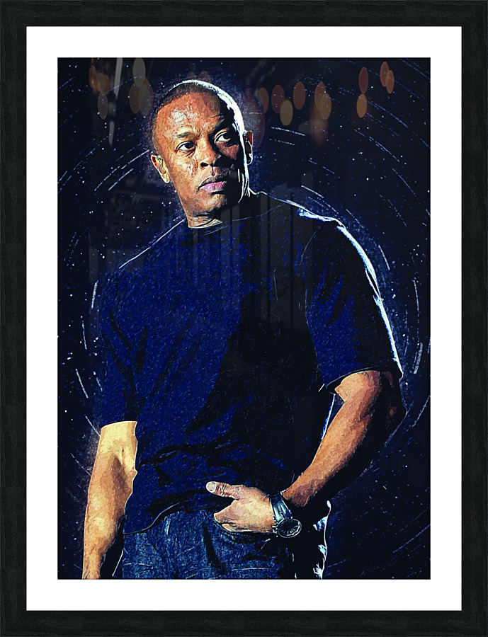 DR DRE Picture Frame print