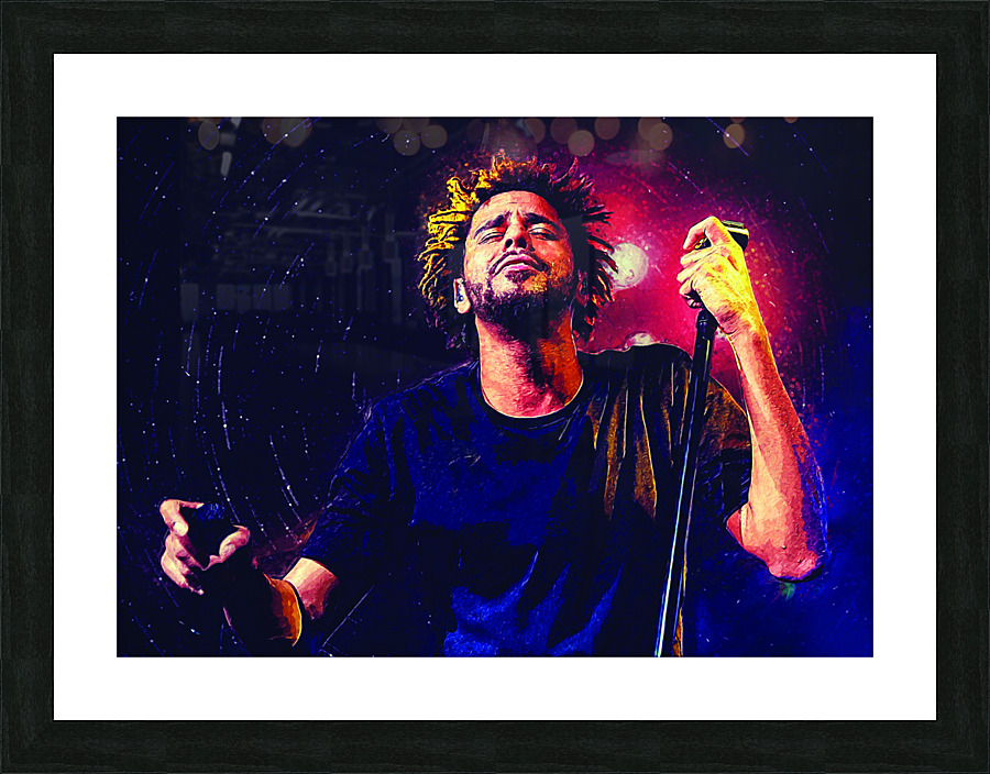 J COLE  Picture Frame print