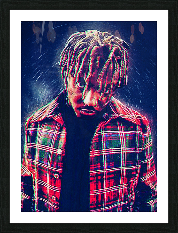 JUICE WRLD  Picture Frame print