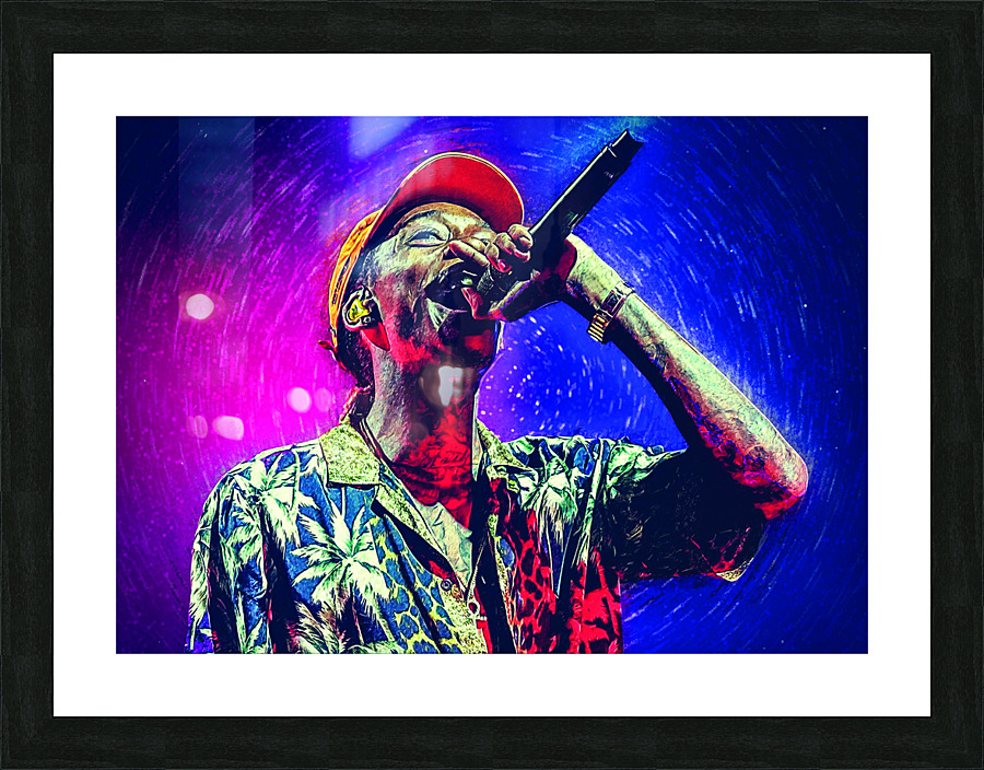 WIZ KHALIFA  Picture Frame print