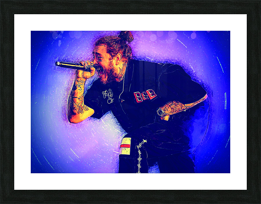 Post Malone l Picture Frame print