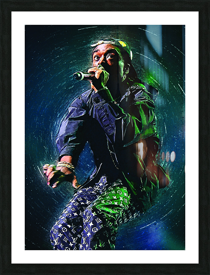 LIL UZI VERT  Picture Frame print
