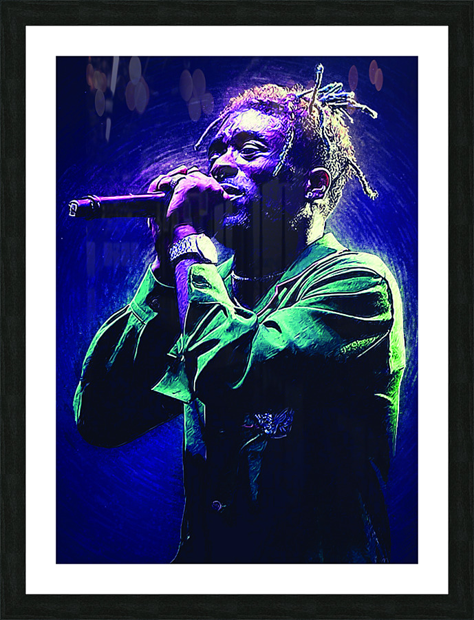LIL UZI VERT  Picture Frame print