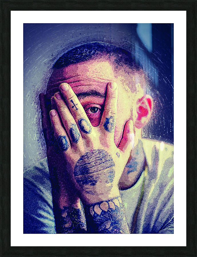 MAC MILLER  Picture Frame print