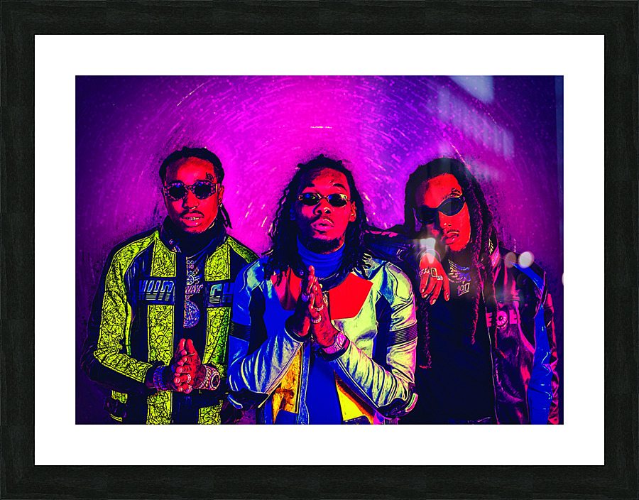 MIGOS  Picture Frame print